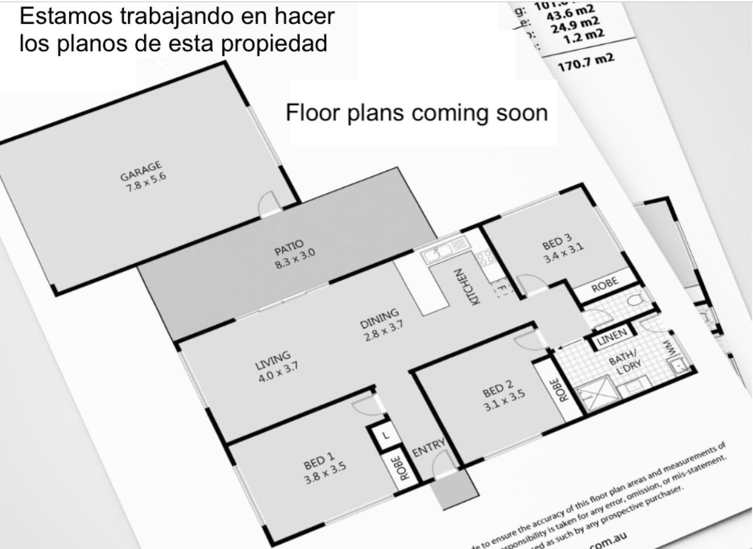 Lägenhet med 3 sovrum i Malaga centrum